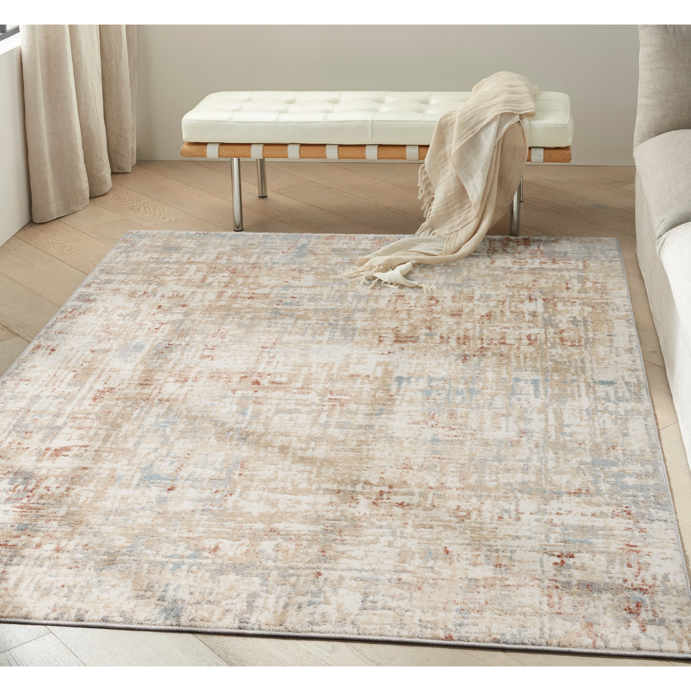 Calvin Klein Enchanting Modern Abstract Area Rug