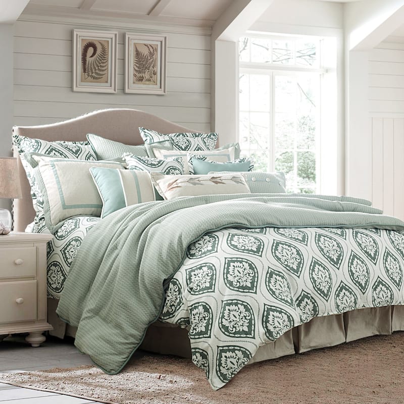 HiEnd Accents Belmont Comforter Set, King, 4PC