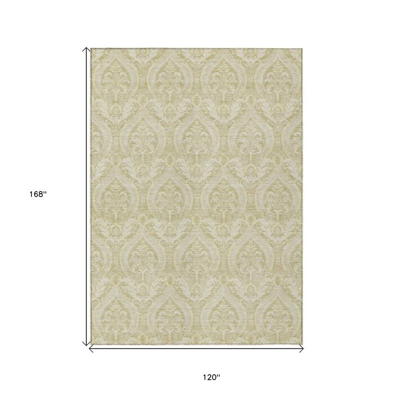Almit Lush Floral Weather Resistant Versatile Elegance Outdoor Rug