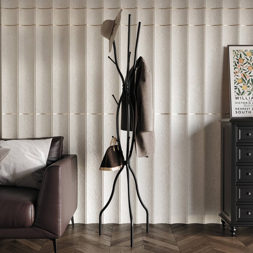 CraftPorch Modern Freestanding Metal Coat Rack - N/A