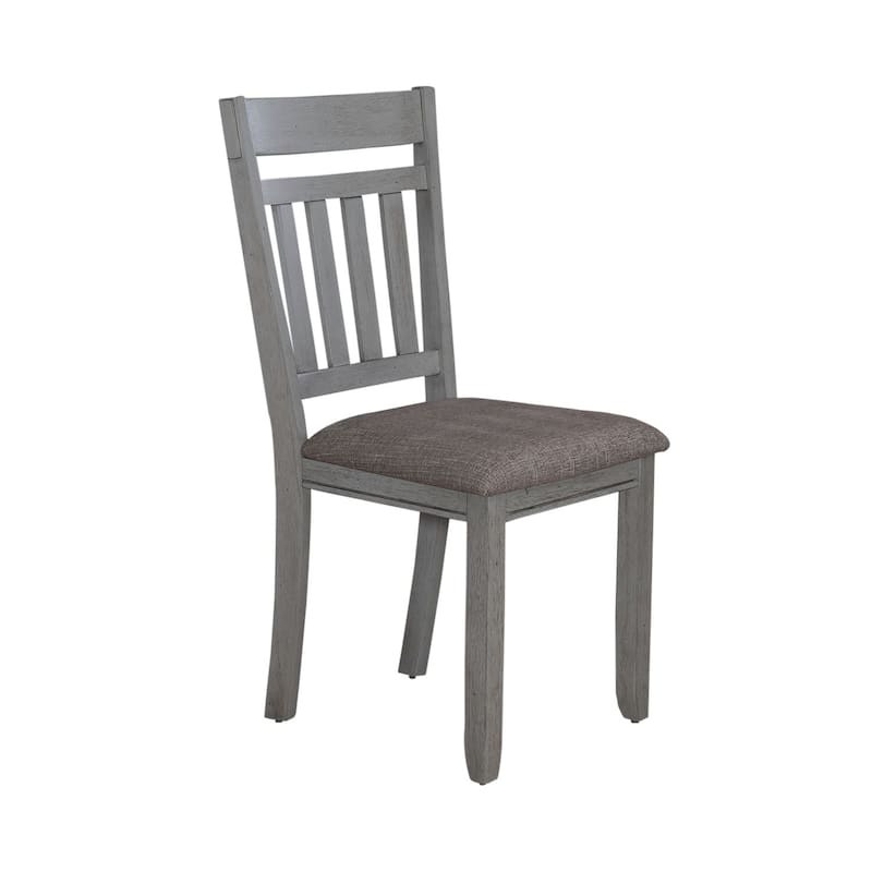 Newport Smokey Grey 7 Piece Trestle Table Set