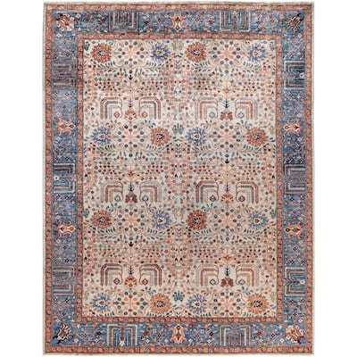 Serapi One-of-a-Kind Hand-Knotted Area Rug - Gray - 9' 2" x 11' 11"