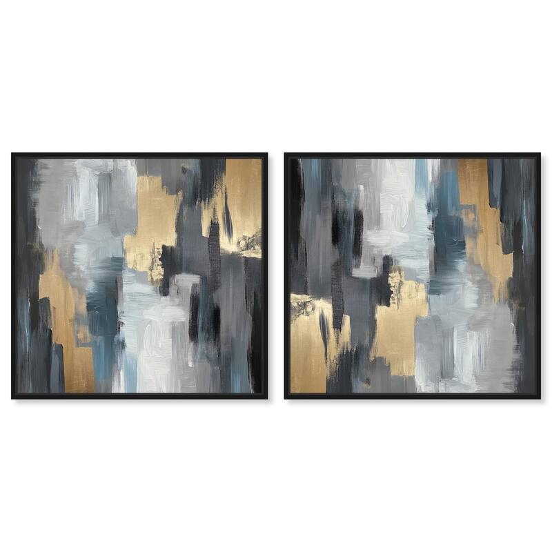 Cobblestone Dreams Canvas by Art Remedy - 24" x 30" - Gold