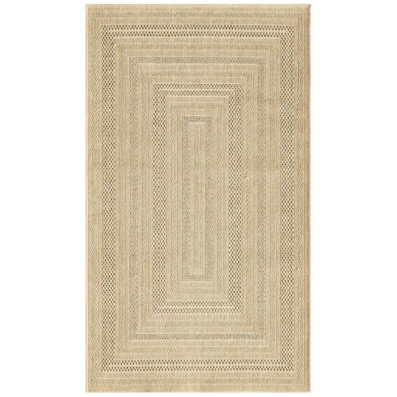 Nourison Tulum Indoor/Outdoor Geometric Area Rug