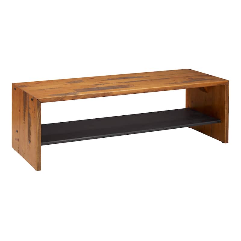 Middlebrook 58-inch Solid Wood Entry Bench with Lower Shelf
