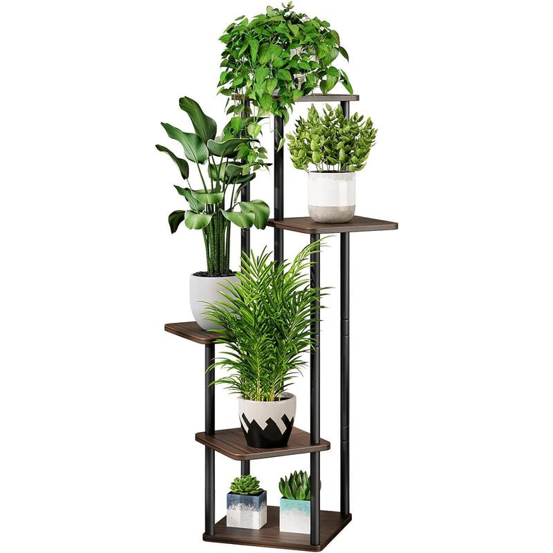 Plant Stand 5 Tier Indoor Metal Flower Shelf,5 Tier