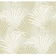 preview thumbnail 5 of 3, Seabrook Designs Hollywood Palm Unpasted Wallpaper 27 in. W x 27 ft. L - Soft Gold