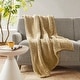 preview thumbnail 77 of 93, Madison Park Hand Made Chunky Double Knit Throw Blanket