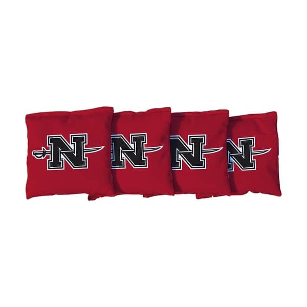 slide 2 of 3, Nicholls State University Colonels Red Cornhole Bags All-Weather Resin Filled