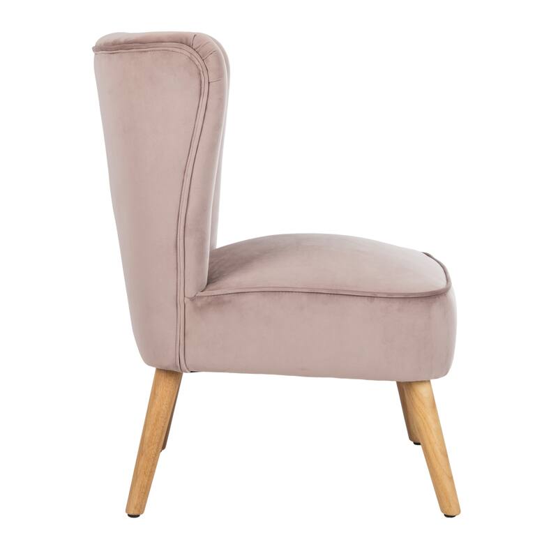 SAFAVIEH Adela Mid-Century Accent Chair - 25.6" x 27.2" x 31.1" - 26Wx27Dx31H