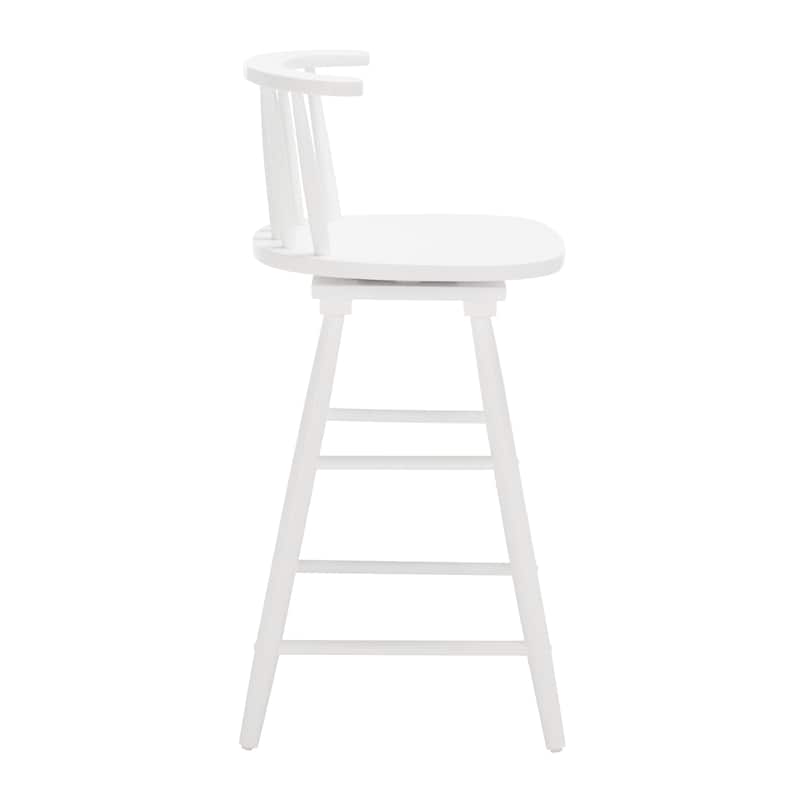 SAFAVIEH Gunnlaug Swivel 25-inch Counter Stool - 21 In. W x 17 In. D x 36 In. H - 21Wx17Dx36H