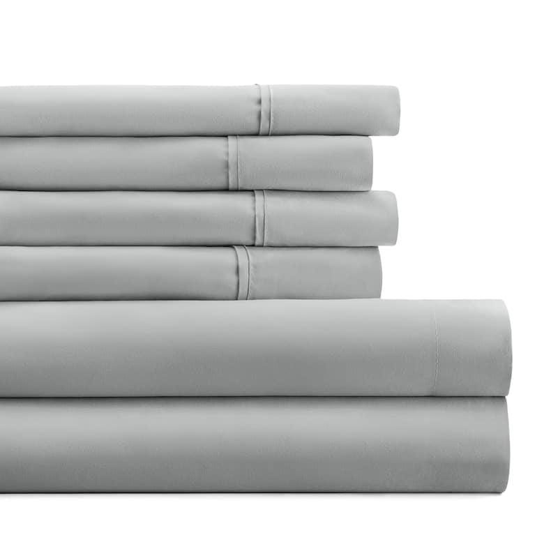 Becky Cameron Double Brushed Deep Pocket 6 Piece Sheet Set