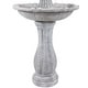 preview thumbnail 19 of 33, 2-Tier Arcade Solar with Battery Fountain with LED - Color Options