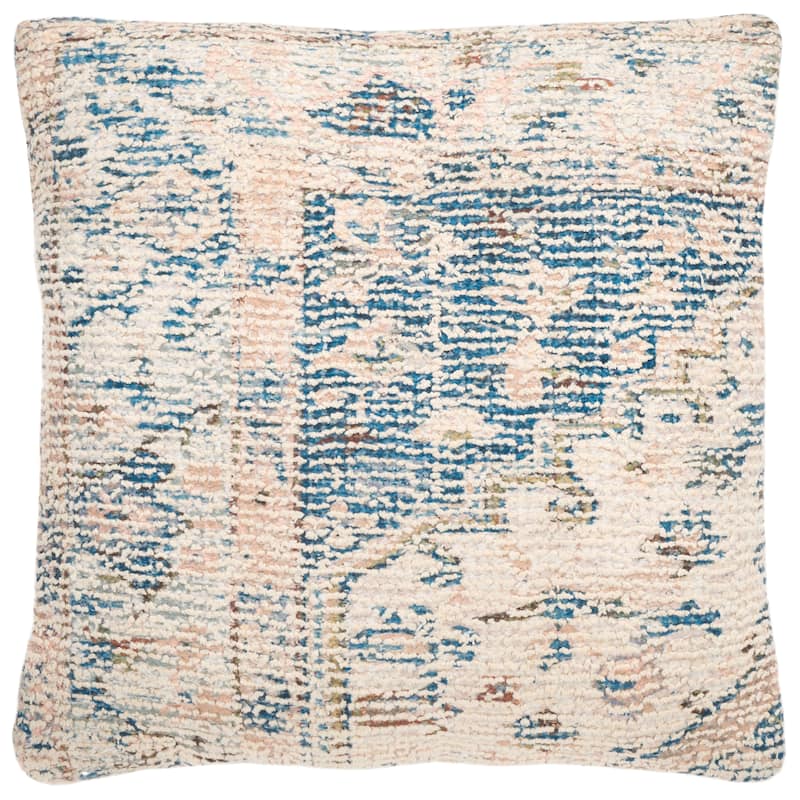 SAFAVIEH Home Charli 18-inch Navy Decorative Pillow