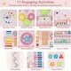 preview thumbnail 3 of 4, 11-in-1 Montessori Wooden Sensory Wall Panels w/Learning Games
