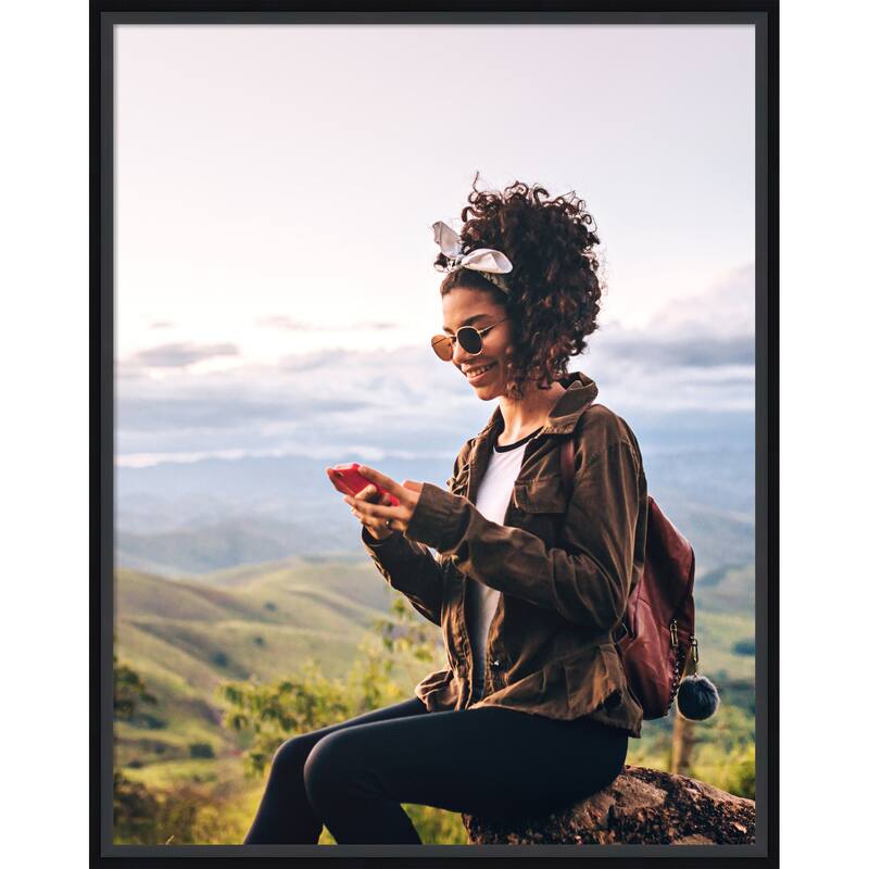 Lucie Black Framed Picture Frame, Photo Frame - 22x28 - Lucie Black