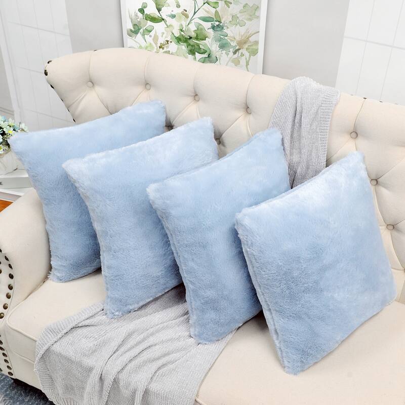 Fauxfur Pillow Shell Set 20'X20"