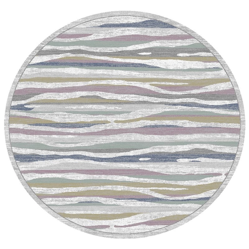 Lavinia Contemporary Area Rug - 7'10" Round