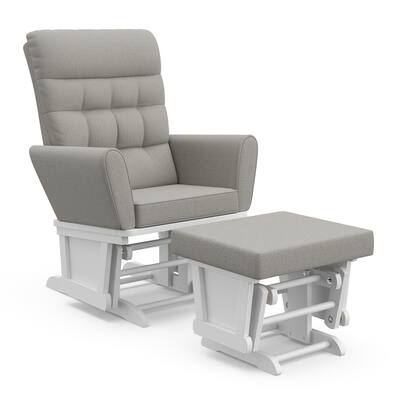 Storkcraft Harmony Premium Glider and Ottoman