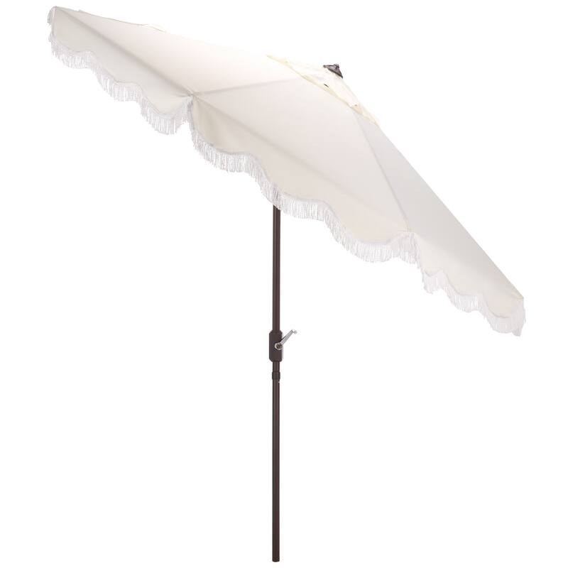 SAFAVIEH Outdoor Living Torsa 9ft Crank Umbrella