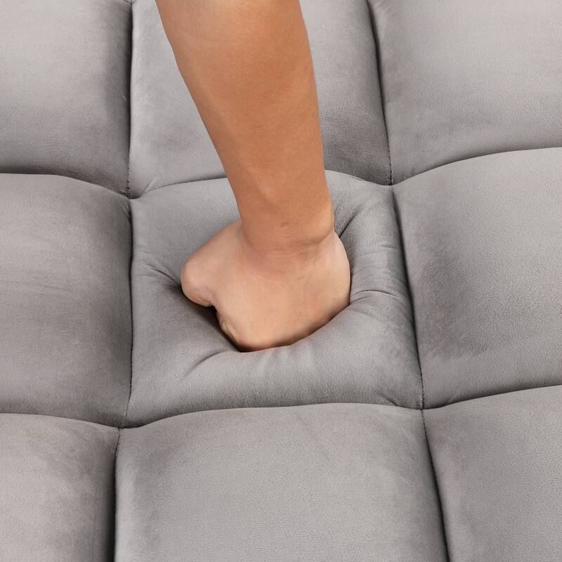 Multi functional Sofa Bed with Cup Holder and USB Port for Living Room