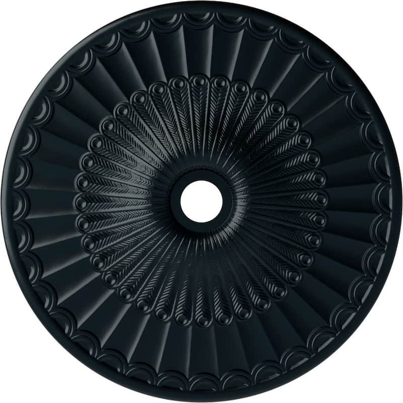 36 5/8"OD x 3 5/8"ID x 2 3/8"P Galveston Ceiling Medallion