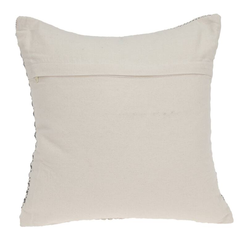 Parkland Collection Abali Transitional Black and White Pillow Cover