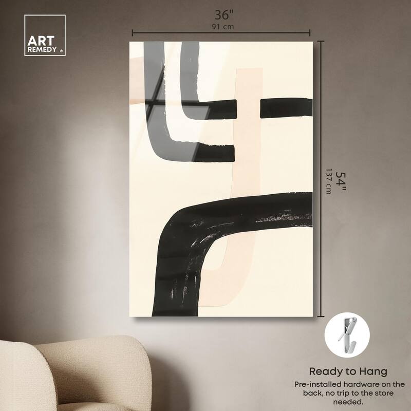 Contempogeo II Acrylic by Art Remedy, Ready to Hang