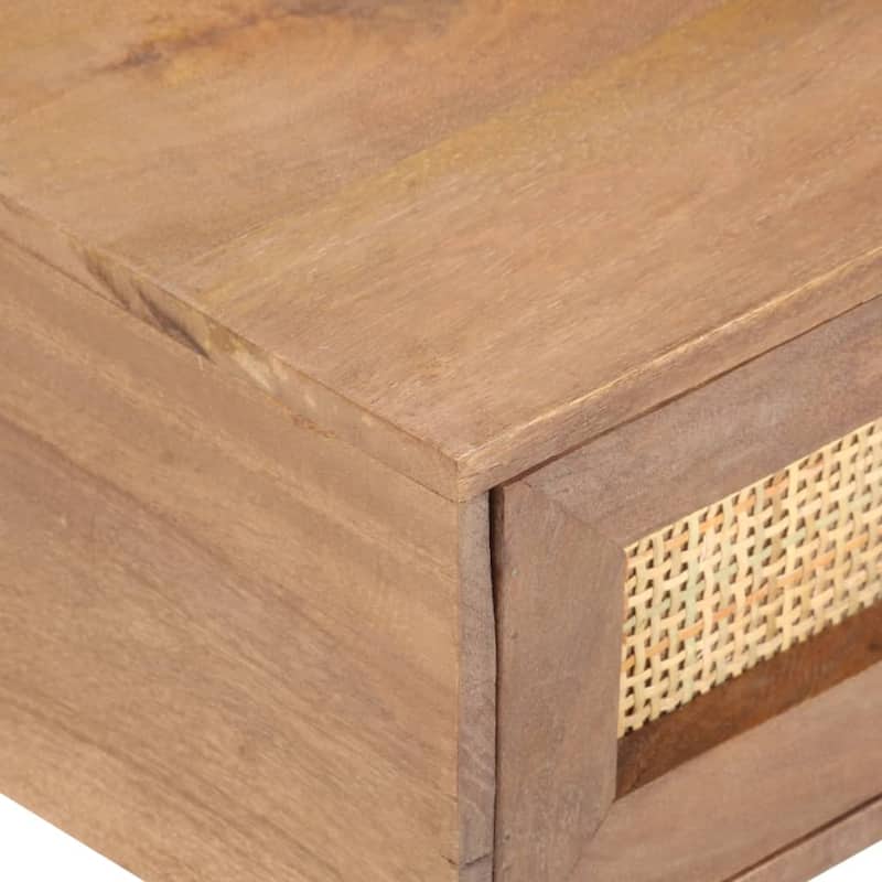 vidaXL Coffee Table 39.4"x23.6"x15.7" Solid Mango Wood