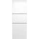 Valusso Design Painted Solid Core Barn Door Ocala White Silver Lines ...