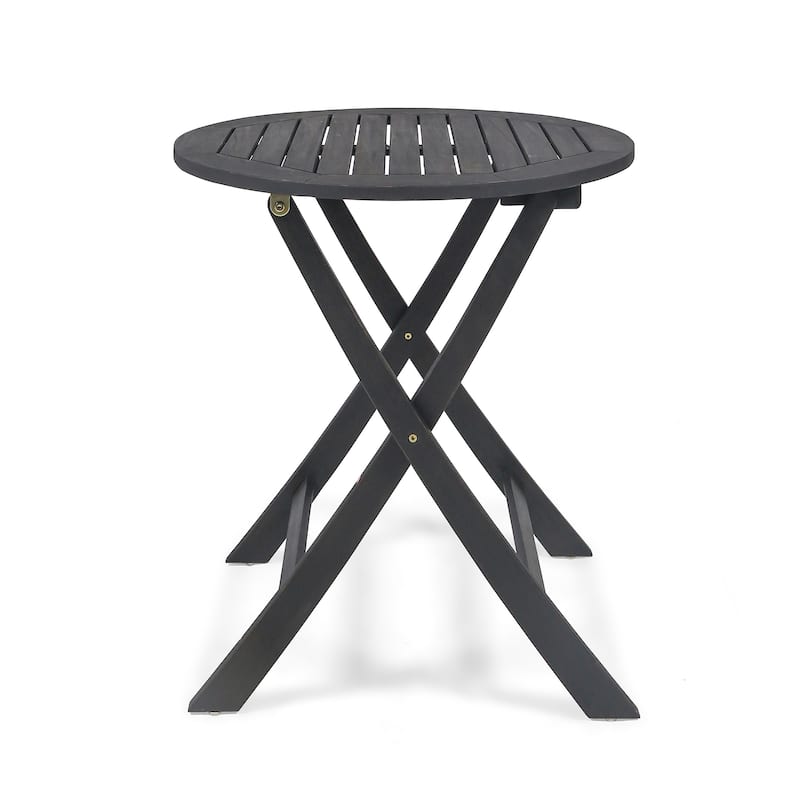 Hillside Outdoor Acacia Wicker Bistro Set by Christopher Knight Home