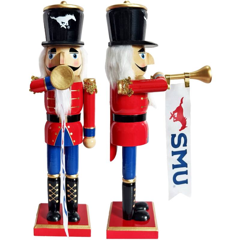NCAA 14" Southern Methodist University Bugler Nutcracker