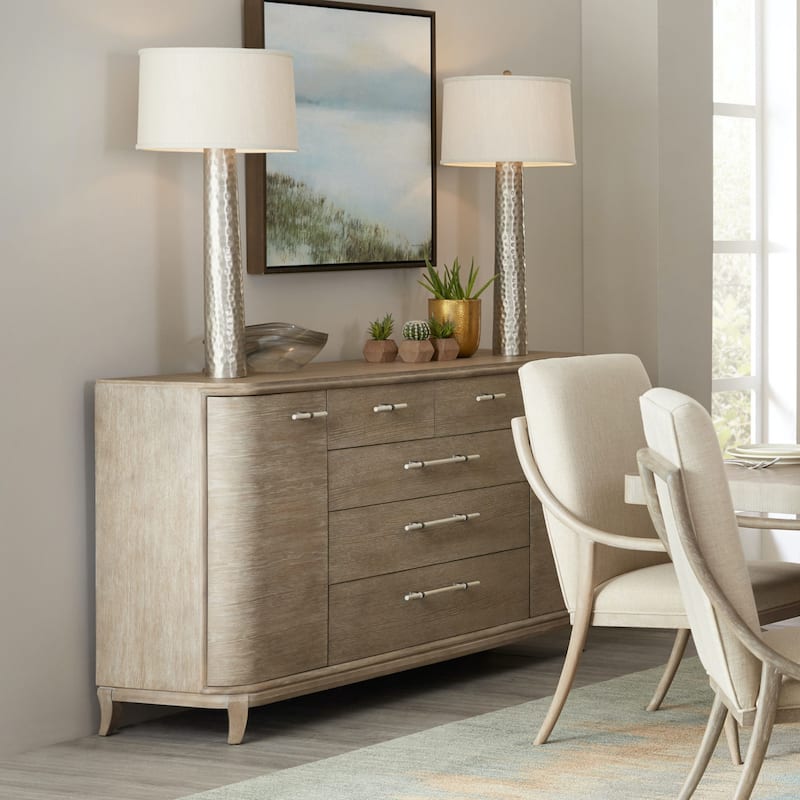 Hooker Furniture Affinity 69" Casual Luxury Dining Room Server - Greige