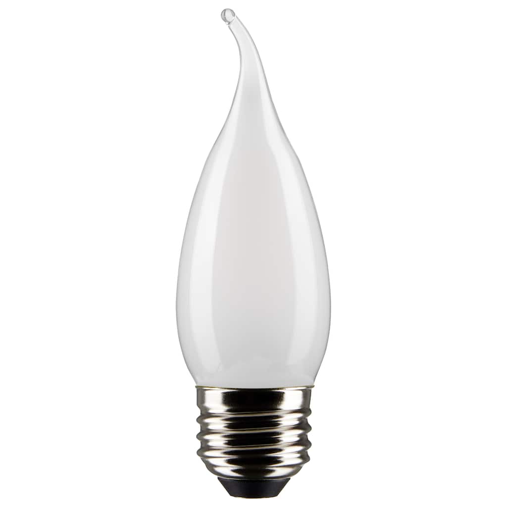 5.5 Watt CA10 LED Frosted Medium Base 2700K 500 Lumens 120 Volt 2-Pack - Frost