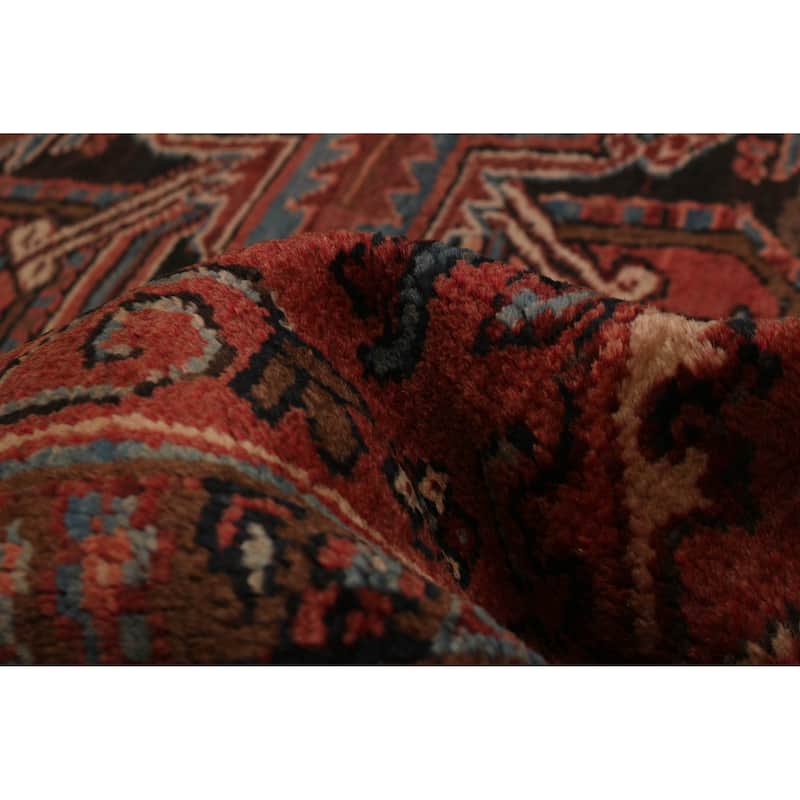 ECARPETGALLERY Hand-knotted Sarabi Red Wool Rug - 7'5 x 11'0