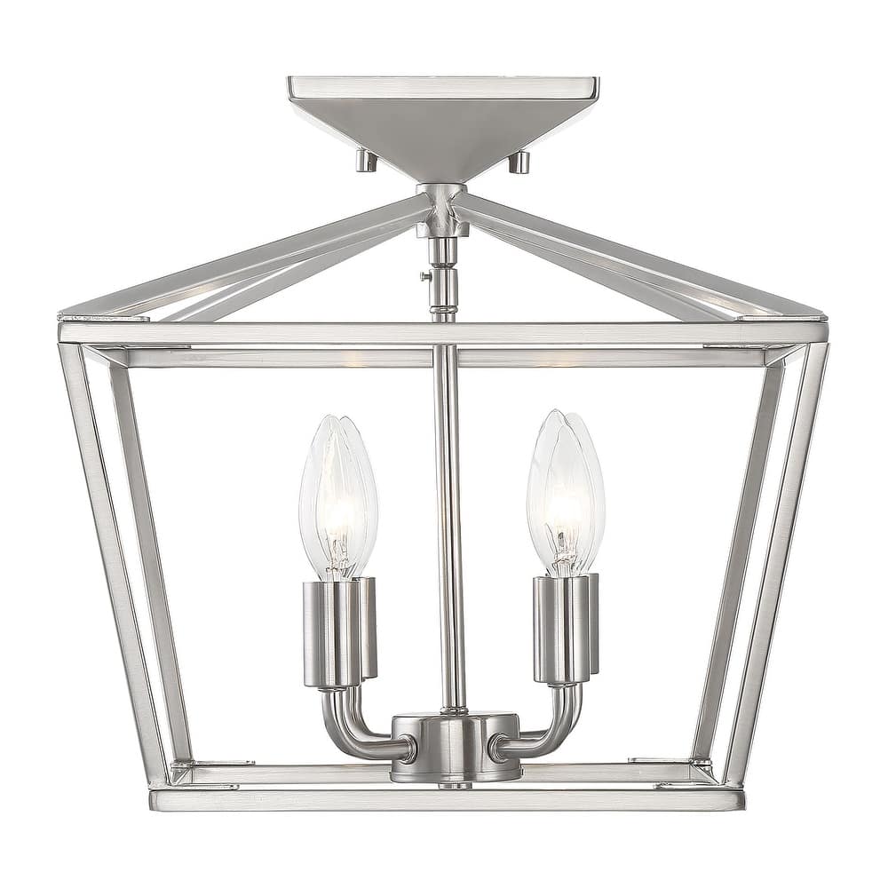 Savoy House Townsend 4 Light 13" Wide Semi-Flush Ceiling Fixture