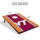 preview thumbnail 2 of 5, Virginia Tech Hokies NCAA Compact 2x3 Tailgate Cornhole Board Set