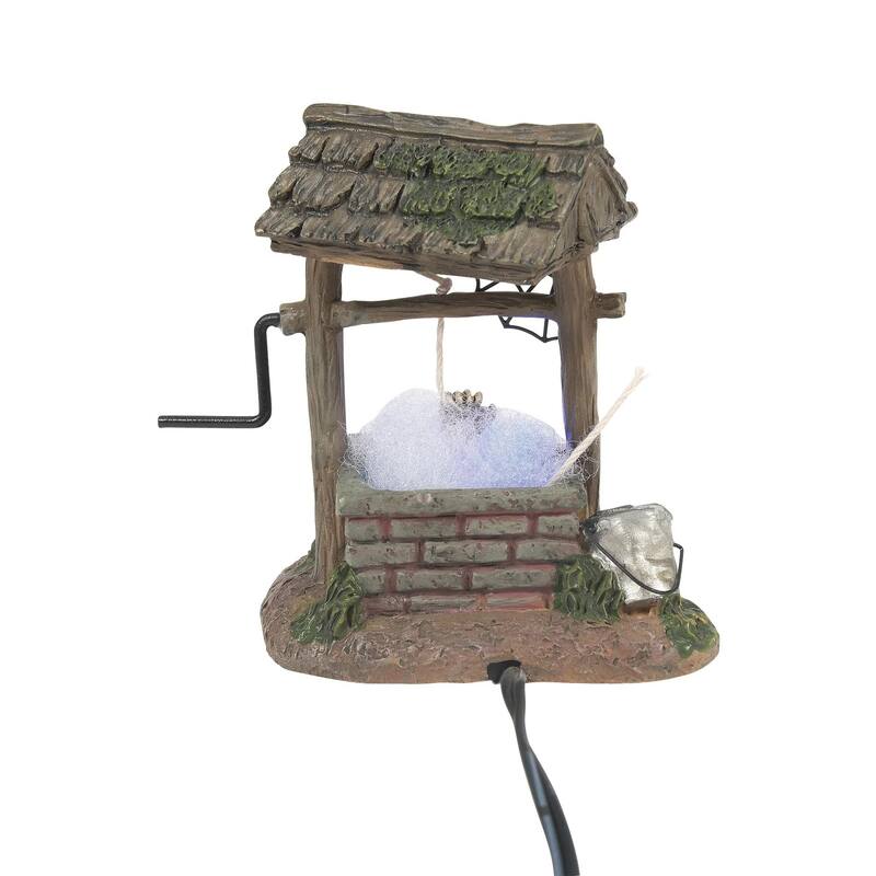 Department 56 Village Halloween Accessories Haunted Well LED Lighted Accessory - 4030787