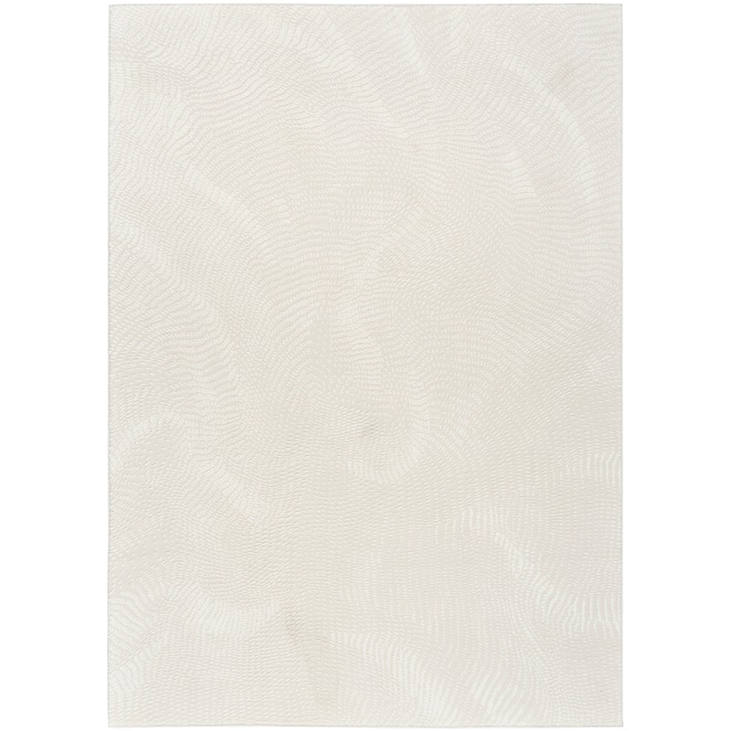 DKNY Central Park West Indoor only Modern Abstract Area Rug - Ivory - 5' 3" x 7' 3" - Rectangle