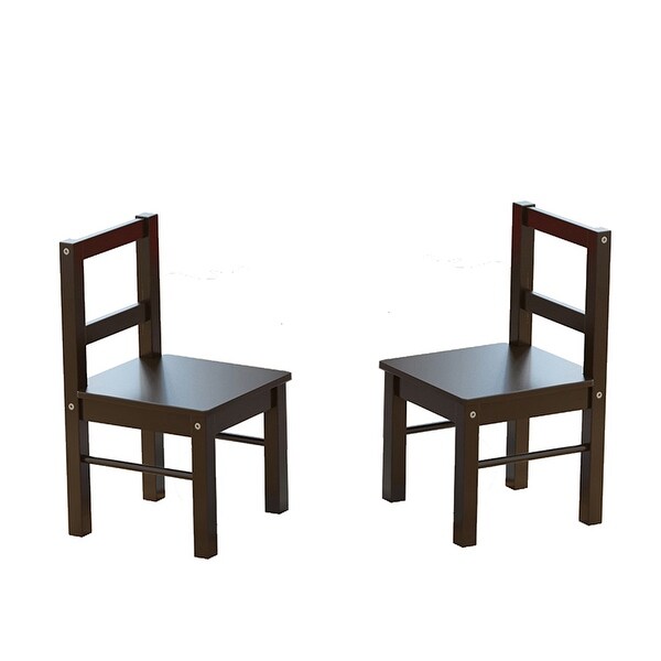 espresso childrens table and chairs