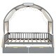 preview thumbnail 18 of 19, Twin Size Bed With Arched Roof and 2 Drawers