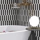 preview thumbnail 3 of 12, The Tile Life Mad Decade 12x12 Black Marble Floor and Wall Tile