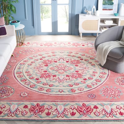 SAFAVIEH Handmade Bellagio Juana Modern Oriental Wool Rug