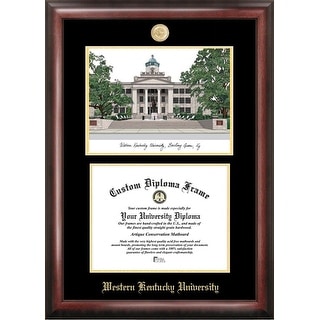 Western Kentucky University 11w x 8.5h Gold Embossed Diploma Frame with ...