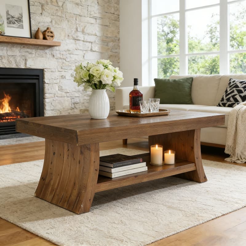 Mid Century Modern Coffee Tables, Solid Wood