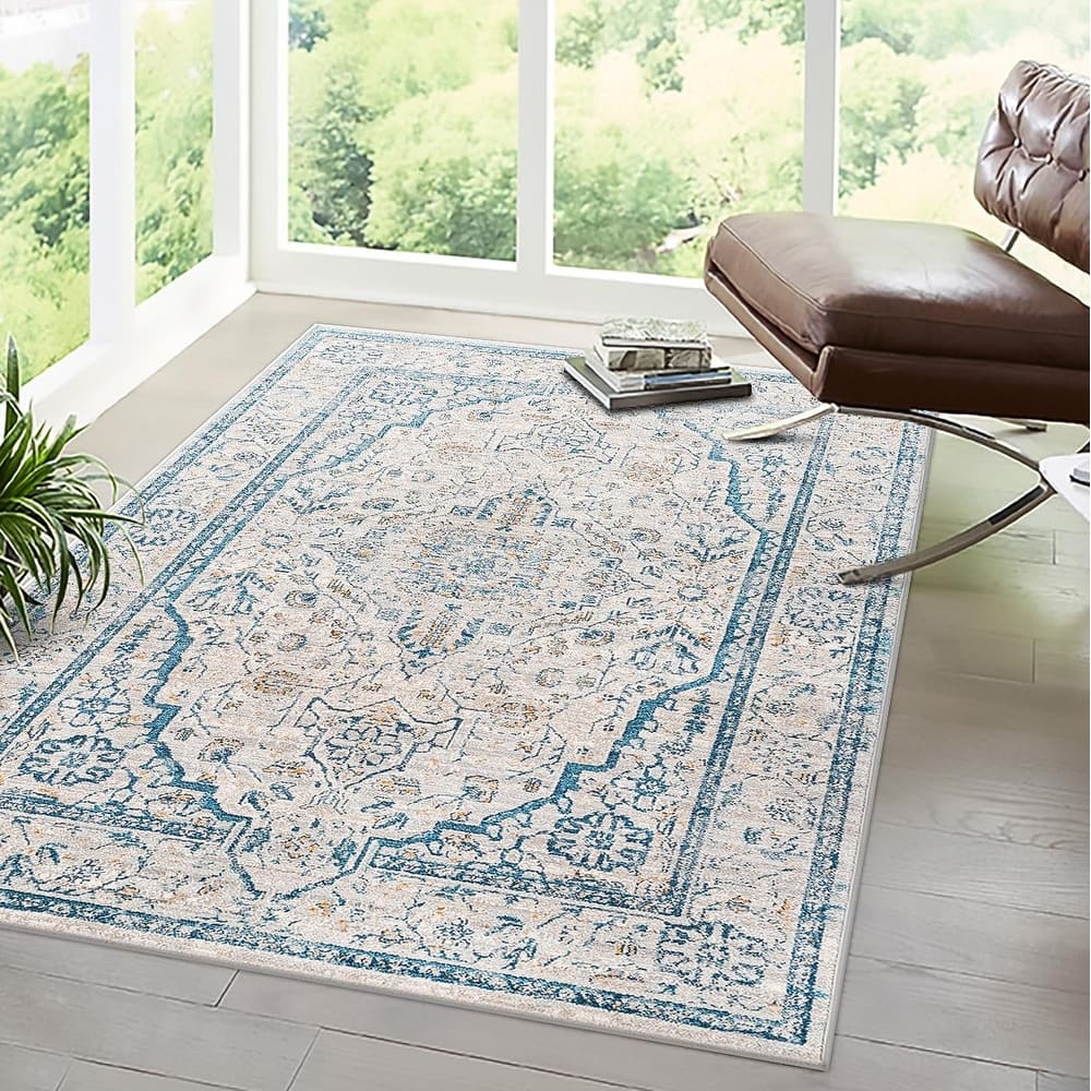 Traditional Nixa Collection Area Rug