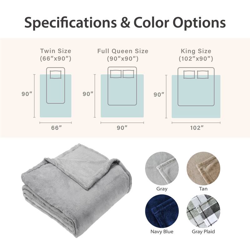 Warm & Cozy Plush Velvet Blanket