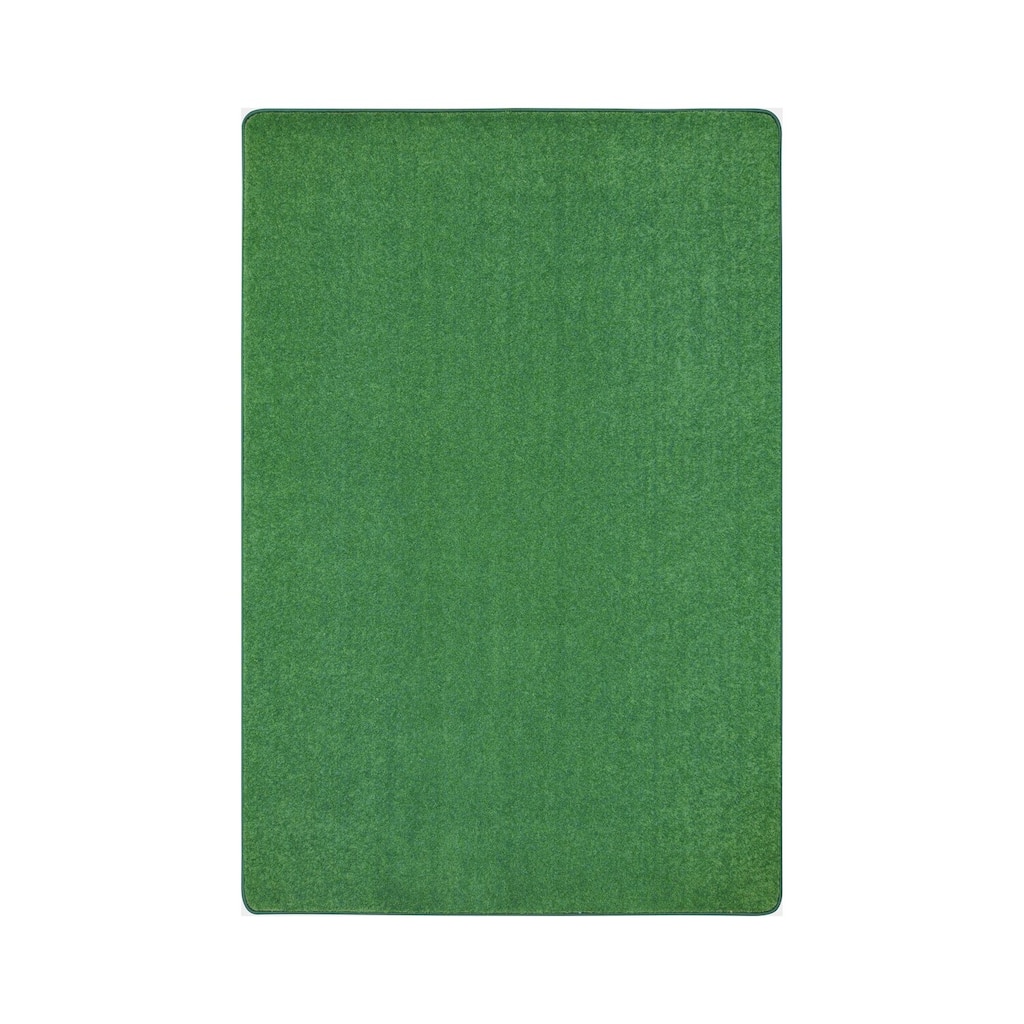 4'x6' area rug in Grass Green - durable soft decorative rug for home, living room & bedroom - 6' x 7'