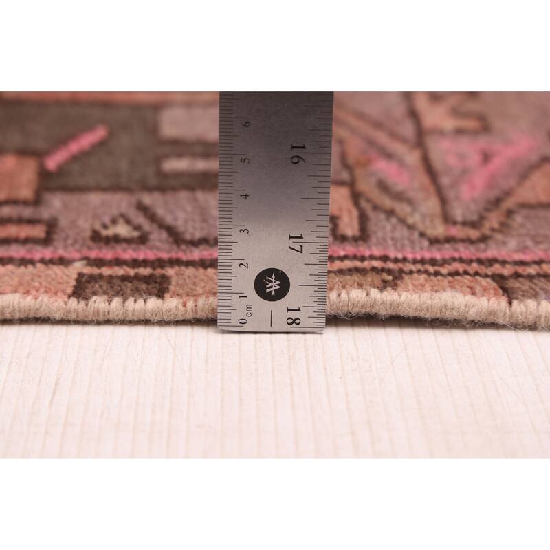 ECARPETGALLERY Hand-knotted Antalya Vintage Copper Wool Rug - 4'2 x 7'0