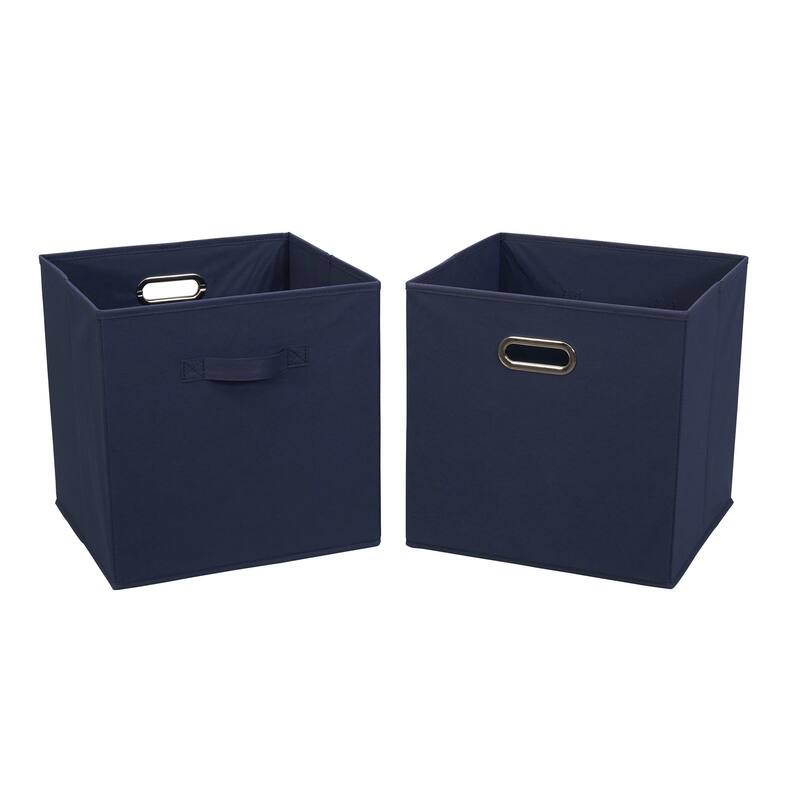 Household Essentials Fabric Storage Bins, Set of 2